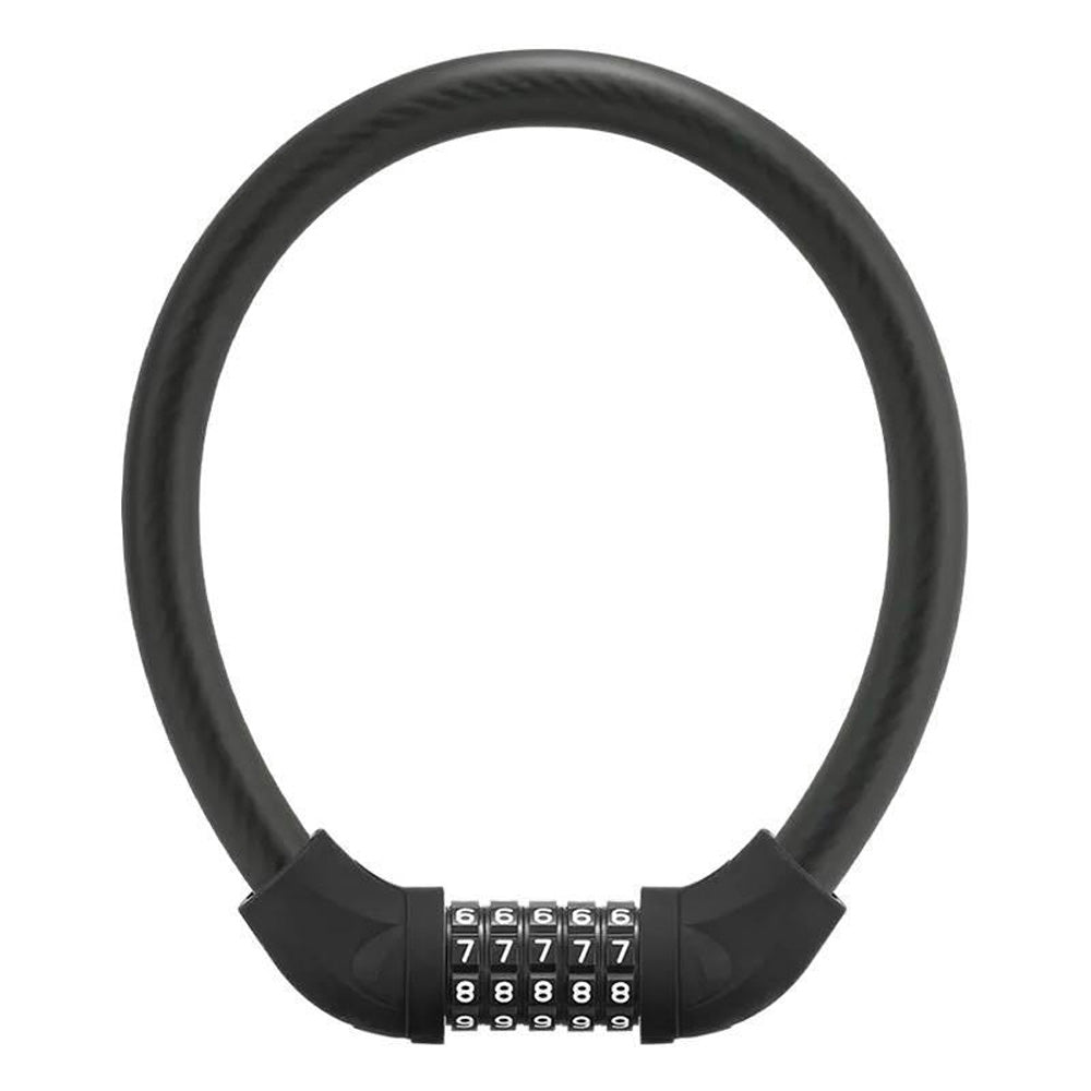 Rockbros RKS570-BK dviračio spyna su kombinacija - juoda -- Bicycle Locks