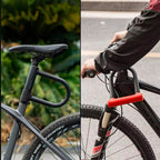 Rockbros RKS610-BK U-spyna dviračiui - juoda -- Bicycle Locks