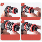 Rockbros RKS507-1BK dviračio spyna su kombinacija 1.8 m - juoda -- Bicycle Locks