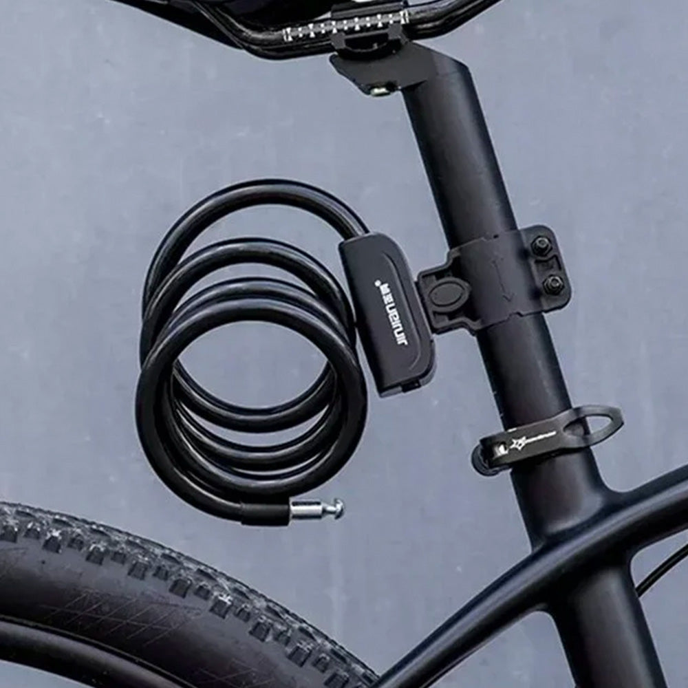 Rockbros RKS515-BK raktine dviračio spyna, 1.1 m ilgio - juoda -- Bicycle Locks