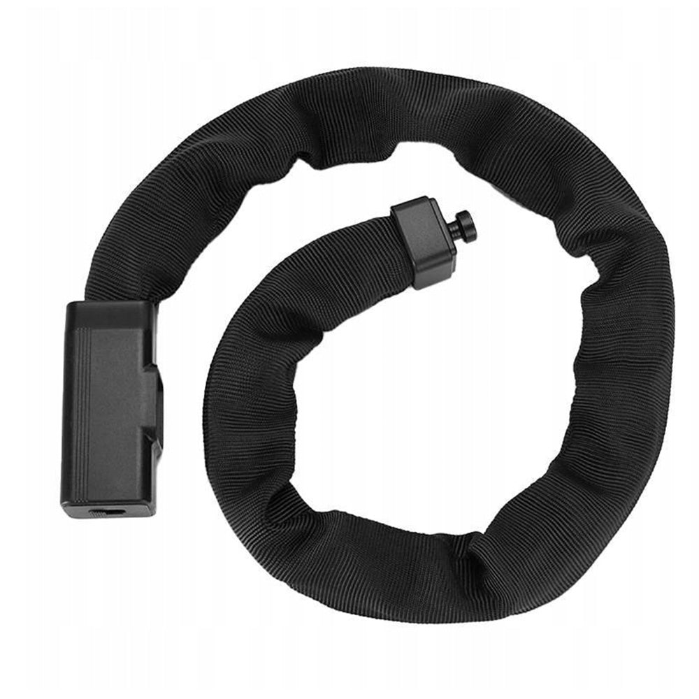 Rockbros 32430708001 dviračio spyna su raktu 0.97 m - juoda -- Bicycle Locks