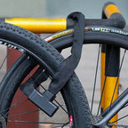 Rockbros 32430708001 dviračio spyna su raktu 0.97 m - juoda -- Bicycle Locks