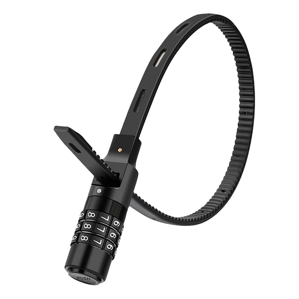 Rockbros 3240001001 dviračio spyna 0,5 m kombinacijai - juoda -- Bicycle Locks