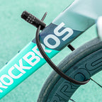 Rockbros 3240001001 dviračio spyna 0,5 m kombinacijai - juoda -- Bicycle Locks