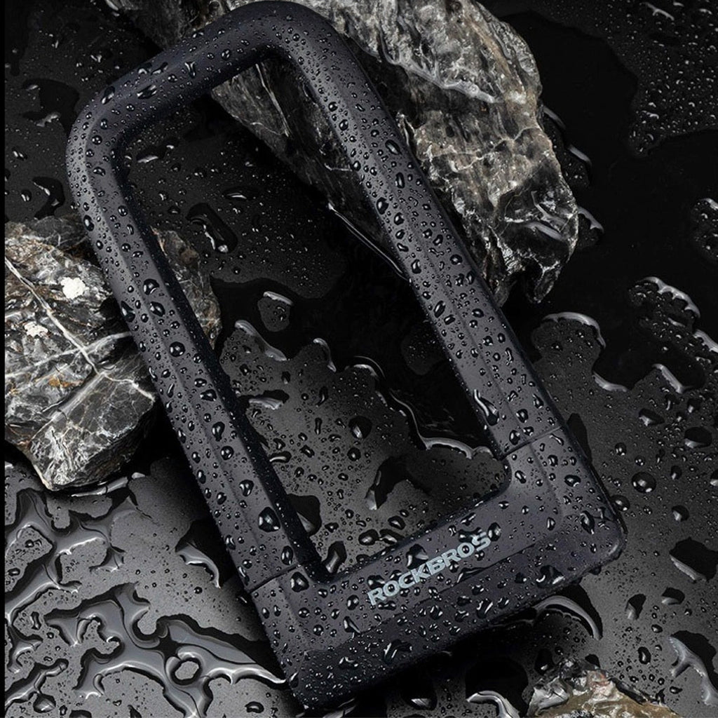 Rockbros RKS626-BK U-spyna dviračio spyna - juoda -- Bicycle Locks