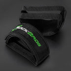 Rockbros GZT1001 dviračio pedalų dirželiai 2 vnt. - juoda -- Cycling Accessories