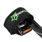 Rockbros GZT1001 dviračio pedalų dirželiai 2 vnt. - juoda -- Cycling Accessories