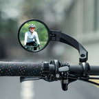 Rockbros 26210001004 dešinysis galinių regėjimų dviračio veidrodėlis - juodas -- Bicycle Mirrors