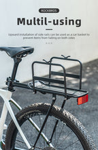 Rockbros 33210004001 dviračio bagažinykas su lentyna - juodas -- Cycling Accessories