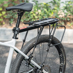 Rockbros 33210004001 dviračio bagažinykas su lentyna - juodas -- Cycling Accessories