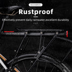 Rockbros 33210004001 dviračio bagažinykas su lentyna - juodas -- Cycling Accessories
