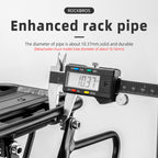 Rockbros 33210004001 dviračio bagažinykas su lentyna - juodas -- Cycling Accessories