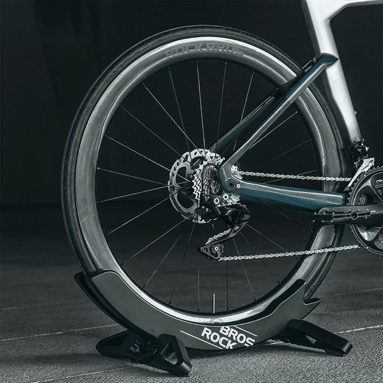 Rockbros 27210013001 dviračio stovas - juodas -- Cycling Accessories