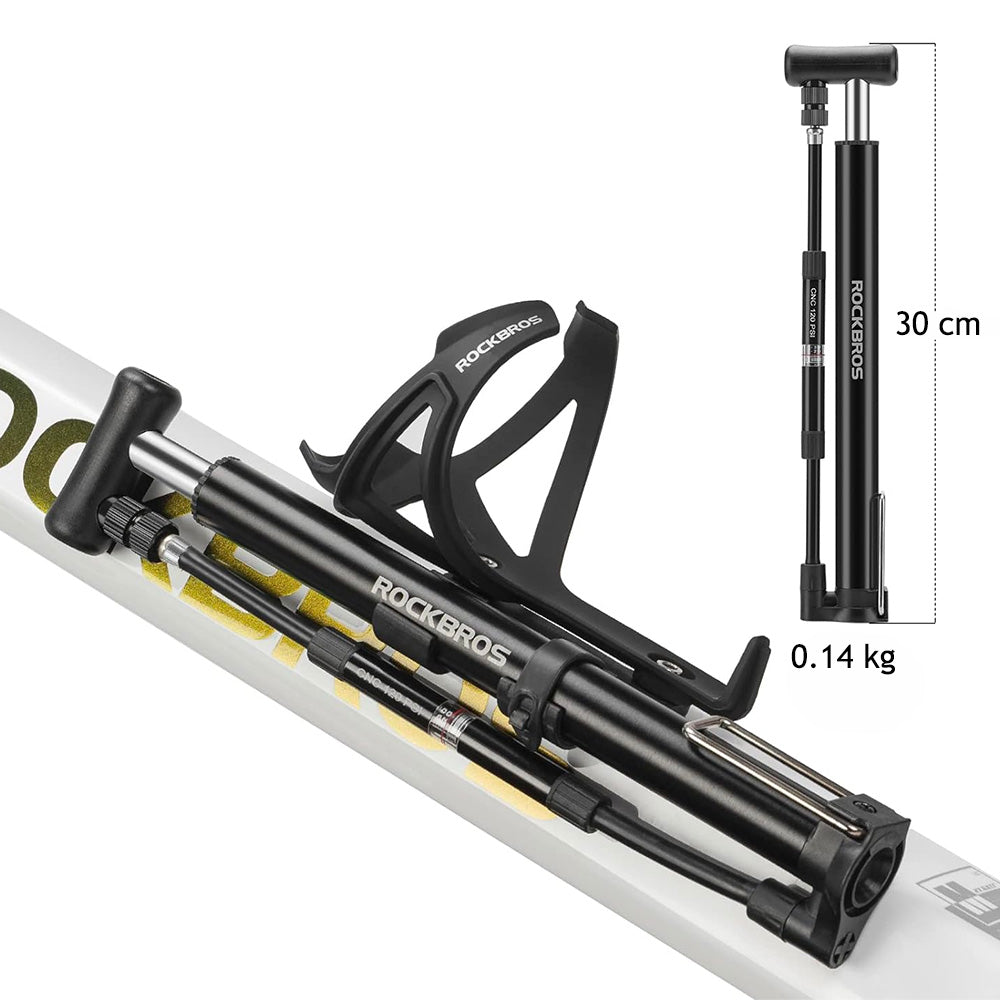 Rockbros 42322821001 grindinis dviračio siurblys - juodas -- Bicycle Pumps