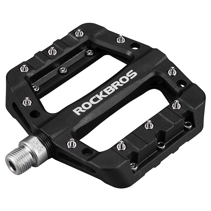 Rockbros 2017-12CBK Nylono dviračio pedalai - juodi -- Cycling Accessories
