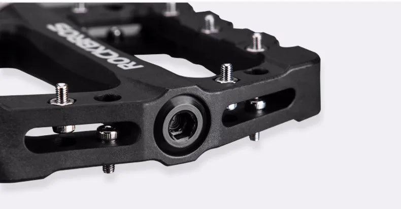 Rockbros 2017-12CBK Nylono dviračio pedalai - juodi -- Cycling Accessories