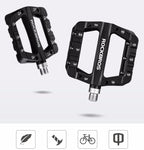 Rockbros 2017-12CBK Nylono dviračio pedalai - juodi -- Cycling Accessories