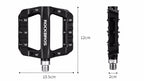 Rockbros 2017-12CBK Nylono dviračio pedalai - juodi -- Cycling Accessories