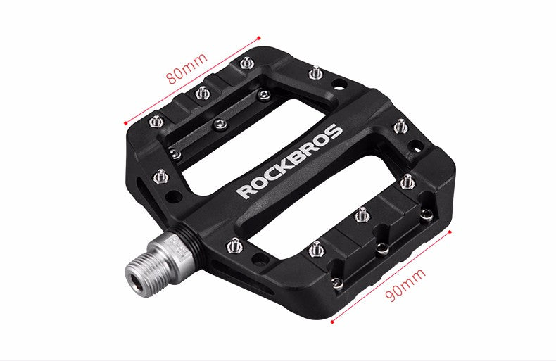 Rockbros 2017-12CBK Nylono dviračio pedalai - juodi -- Cycling Accessories