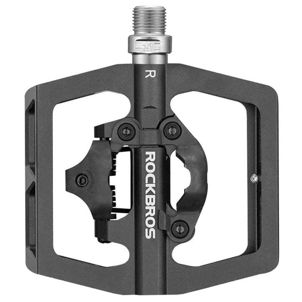 Rockbros PD15-BK Aliuminio lydinio dviračio pedalai - juodi -- Cycling Accessories