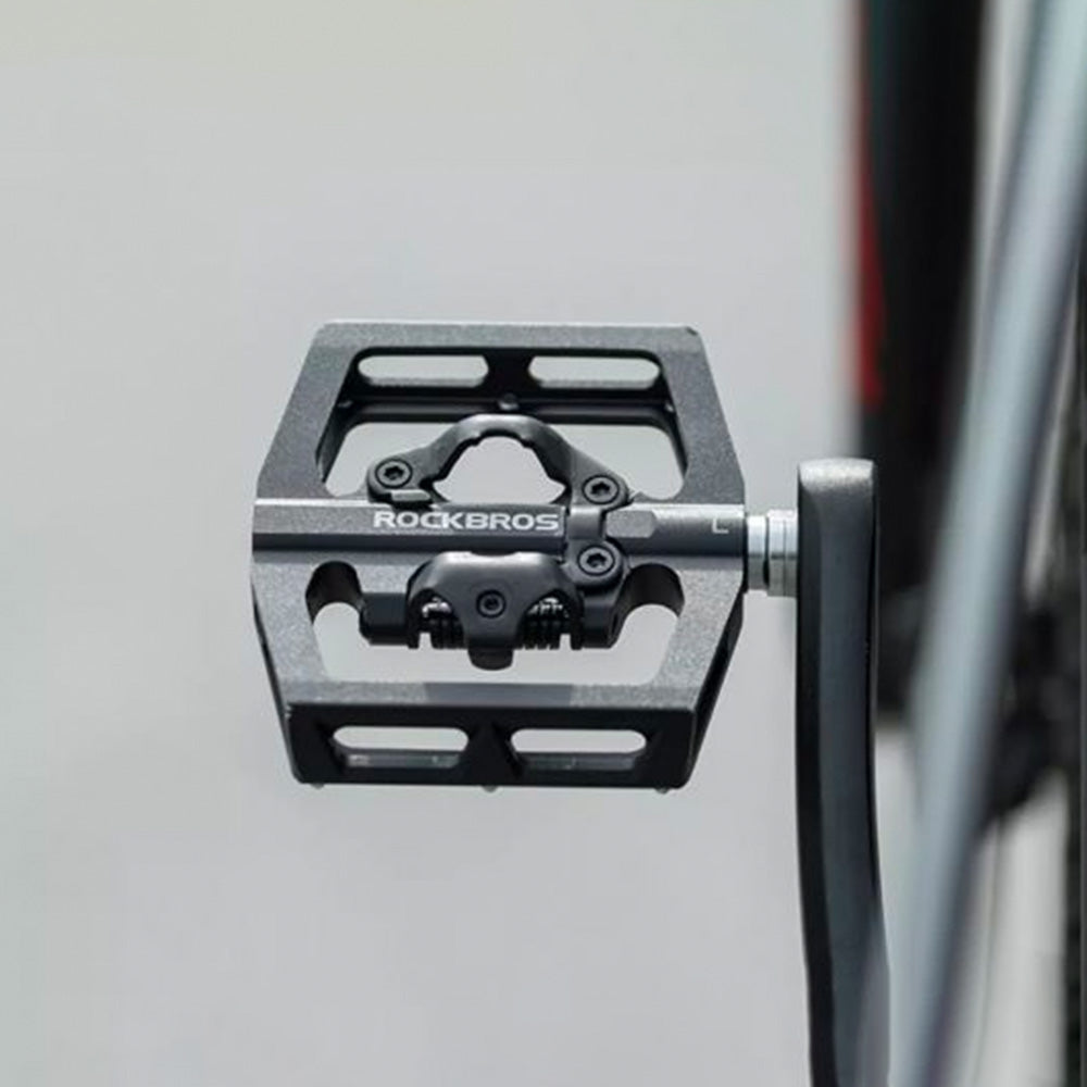 Rockbros PD15-BK Aliuminio lydinio dviračio pedalai - juodi -- Cycling Accessories