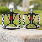 Rockbros 37213071001 Aliuminio lydinio dviračio pedalai - juodi -- Cycling Accessories