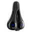 Rockbros LF044BL sėdynės užvalkalas su lietaus apsauga - juodas ir mėlynas -- Bicycle Saddles