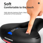 Rockbros AQ-6090B dviračio sėdynė - juodas ir mėlynas -- Bicycle Saddles