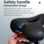 Rockbros AQ-6090B dviračio sėdynė - juodas ir mėlynas -- Bicycle Saddles