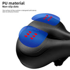 Rockbros AQ-6090R dviračio sėdynė - juodas ir raudonas -- Bicycle Saddles