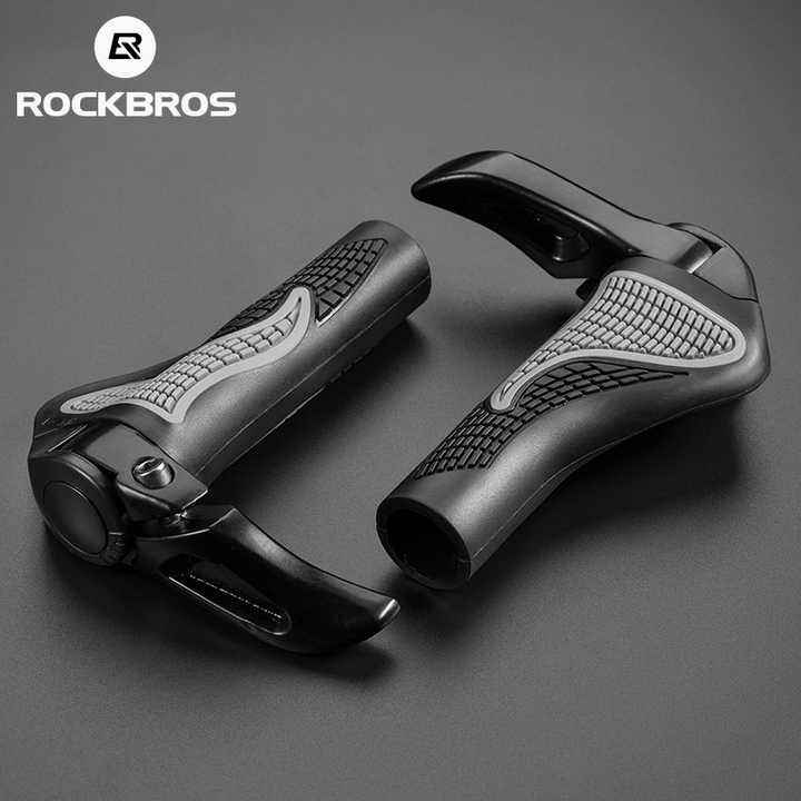 Rockbros BT1007B dviračio rankenų rinkinys su ragais - juoda -- Bicycle Bells & Horns