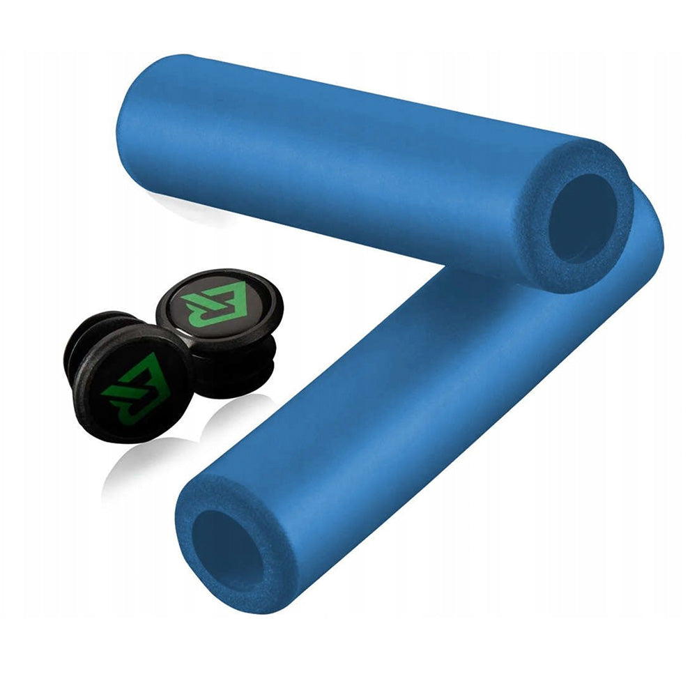Rockbros GMBT1001BL dviračio rankenos - mėlynos -- Bicycle Handlebar Grips