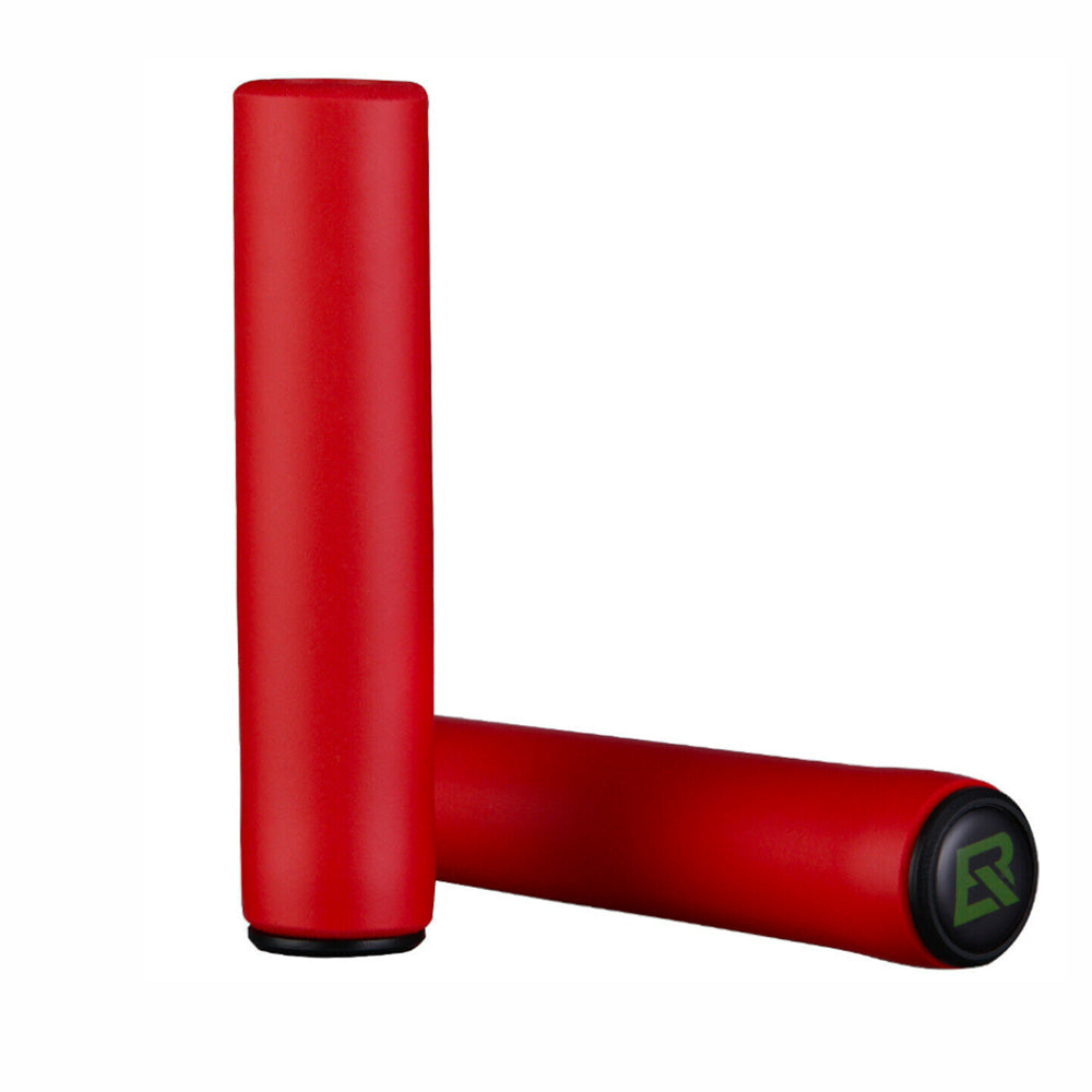 Rockbros GMBT1001RD dviračio rankenėlės - raudona -- Bicycle Handlebar Grips