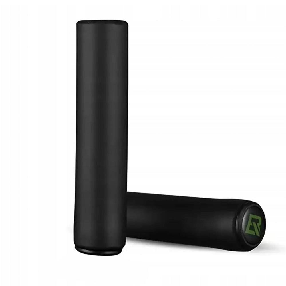 Rockbros GMBT1001BK dviračio rankenėlės iš silikono putos - juoda -- Bicycle Handlebar Grips