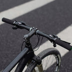 Rockbros GMBT1001BK dviračio rankenėlės iš silikono putos - juoda -- Bicycle Handlebar Grips