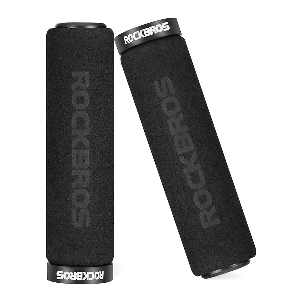 Rockbros BT1001BKBK putų dviračio rankenėlės - juoda -- Bicycle Handlebar Grips