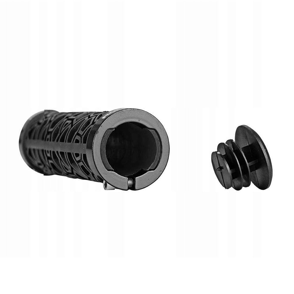 Rockbros 2017-14ABK dviračio rankenos - juodos spalvos -- Bicycle Handlebar Grips