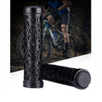 Rockbros 2017-14ABK dviračio rankenos - juodos spalvos -- Bicycle Handlebar Grips