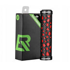 Rockbros 2017-14ARD dviračio rankenos - juodai raudona -- Bicycle Handlebar Grips