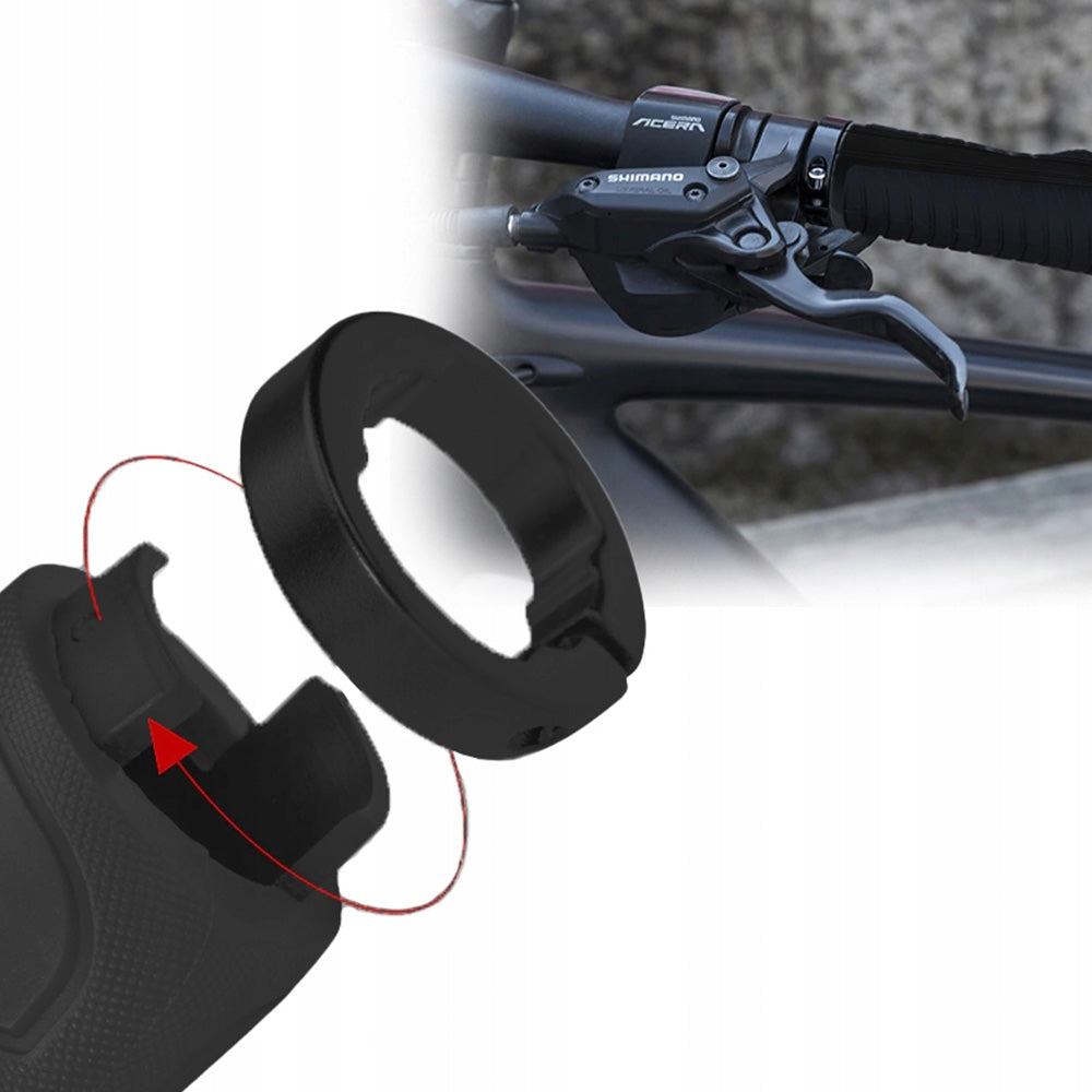 Rockbros BT1802BK dviračio rankenos - juodos spalvos -- Bicycle Handlebar Grips