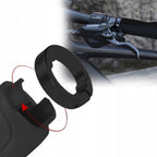 Rockbros BT1802BK dviračio rankenos - juodos spalvos -- Bicycle Handlebar Grips