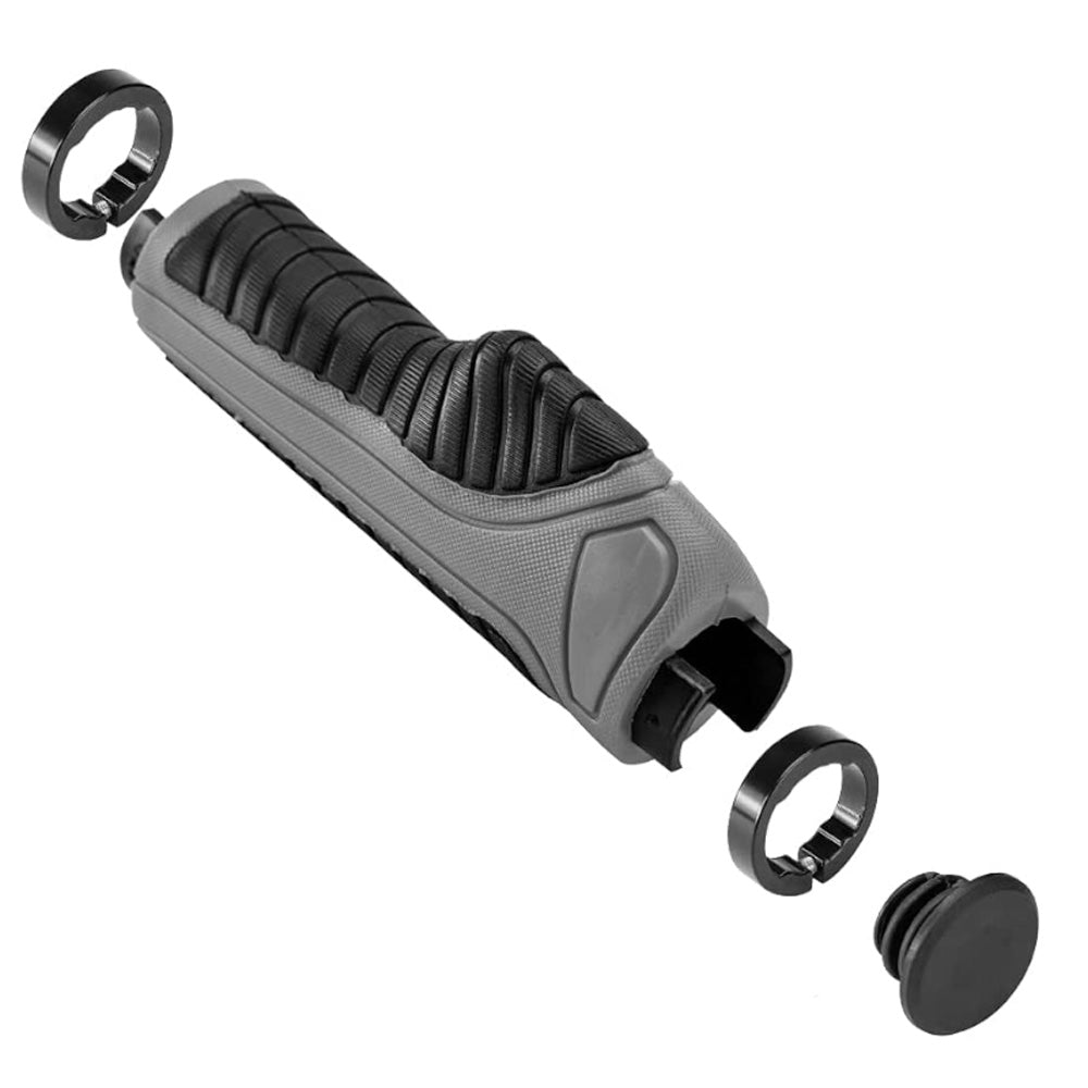 Rockbros BT1802GR dviračio rankenos - pilka -- Bicycle Handlebar Grips