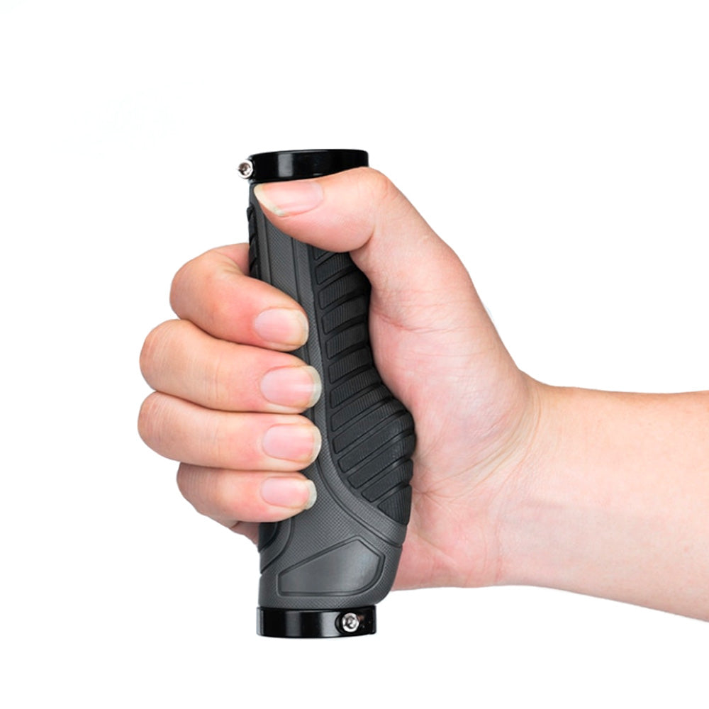 Rockbros BT1802GR dviračio rankenos - pilka -- Bicycle Handlebar Grips