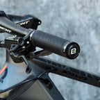 Rockbros 40210003001 mikropluošto dviračio rankenos - juoda -- Bicycle Handlebar Grips
