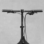 Rockbros 40210003001 mikropluošto dviračio rankenos - juoda -- Bicycle Handlebar Grips