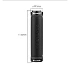 Rockbros 40210003001 mikropluošto dviračio rankenos - juoda -- Bicycle Handlebar Grips