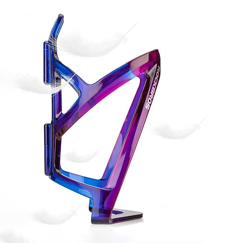 Rockbros FK338 dviračio butelio laikiklis - mėlyna ir violetinė -- Bicycle Bottle Cages