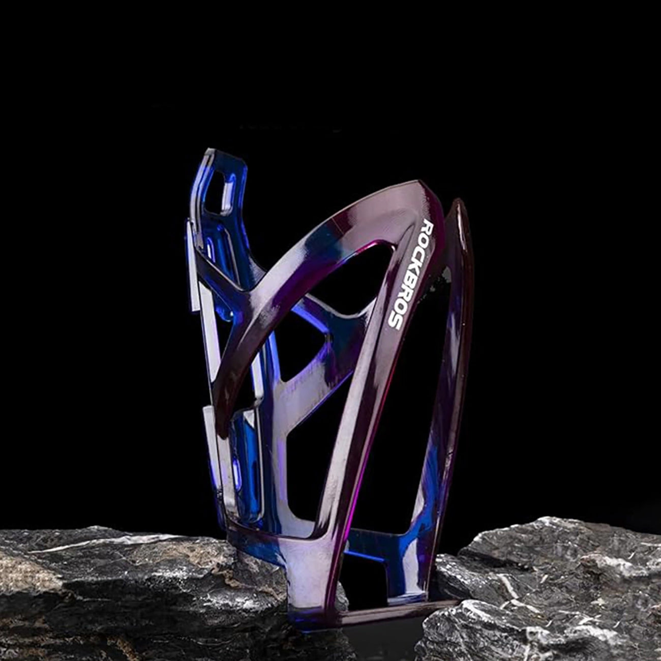 Rockbros FK338 dviračio butelio laikiklis - mėlyna ir violetinė -- Bicycle Bottle Cages