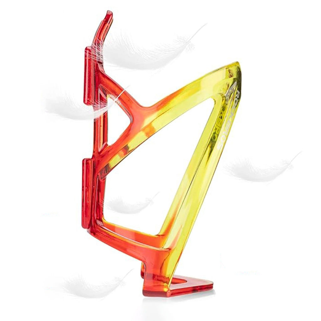 Rockbros FK338 dviračio butelio laikiklis - raudonas ir geltonas -- Bicycle Bottle Cages