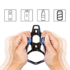 Rockbros FK338 dviračio butelio laikiklis - juodas ir mėlynas -- Bicycle Bottle Cages